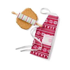 NEW American Girl Doll APRON ROLLING PIN & DOUGH Cookie Baking Food Accessories